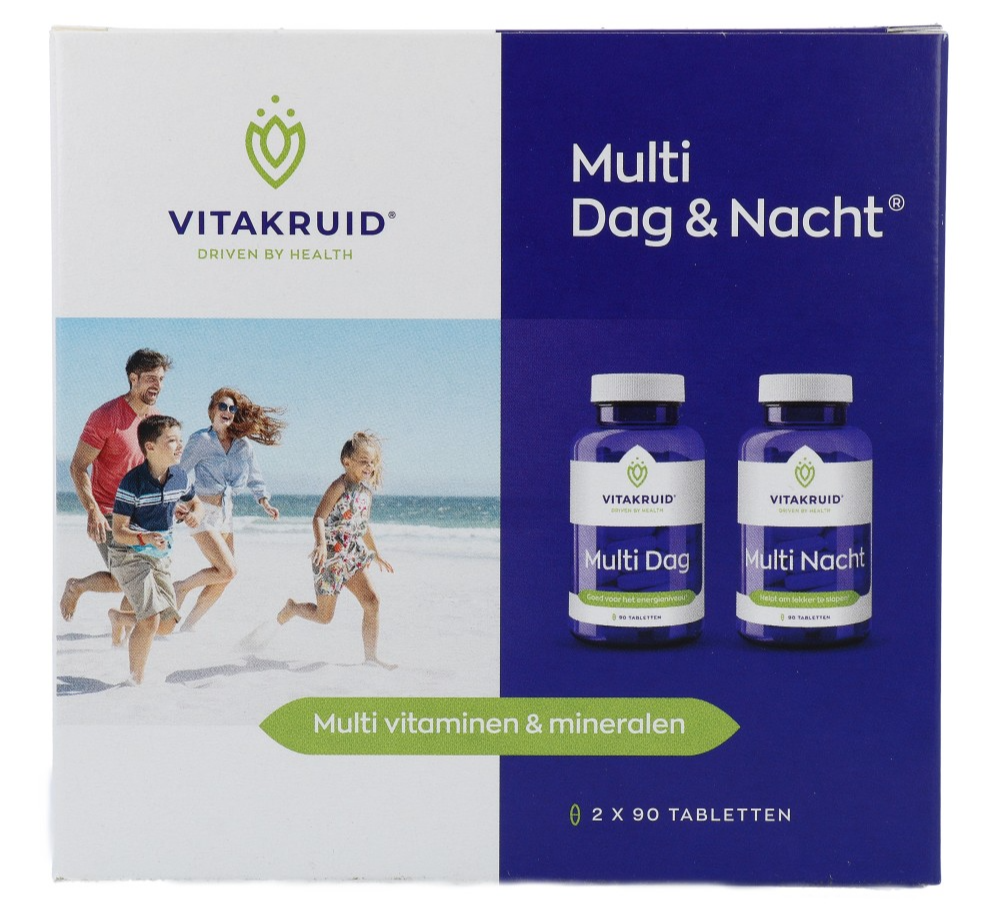 Vitakruid Multi Dag & Nacht HD 100% Vegan 2 x 90 180TB