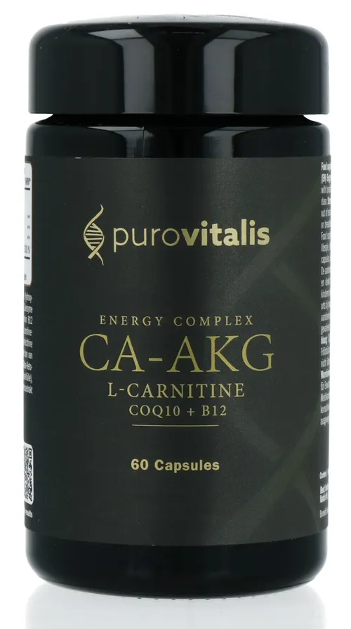 Purovitalis CA-AKG L-Carnitine COQ10+B12 Capsules 60TB