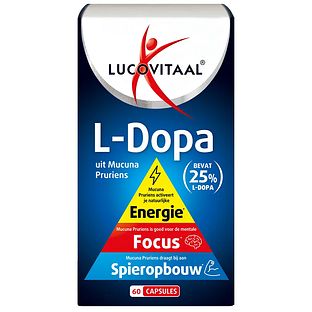 Lucovitaal L-Dopa Mucuna Pruriens Capsules 60CP Lucovitaal L-Dopa Mucuna Pruriens Capsules 60CP