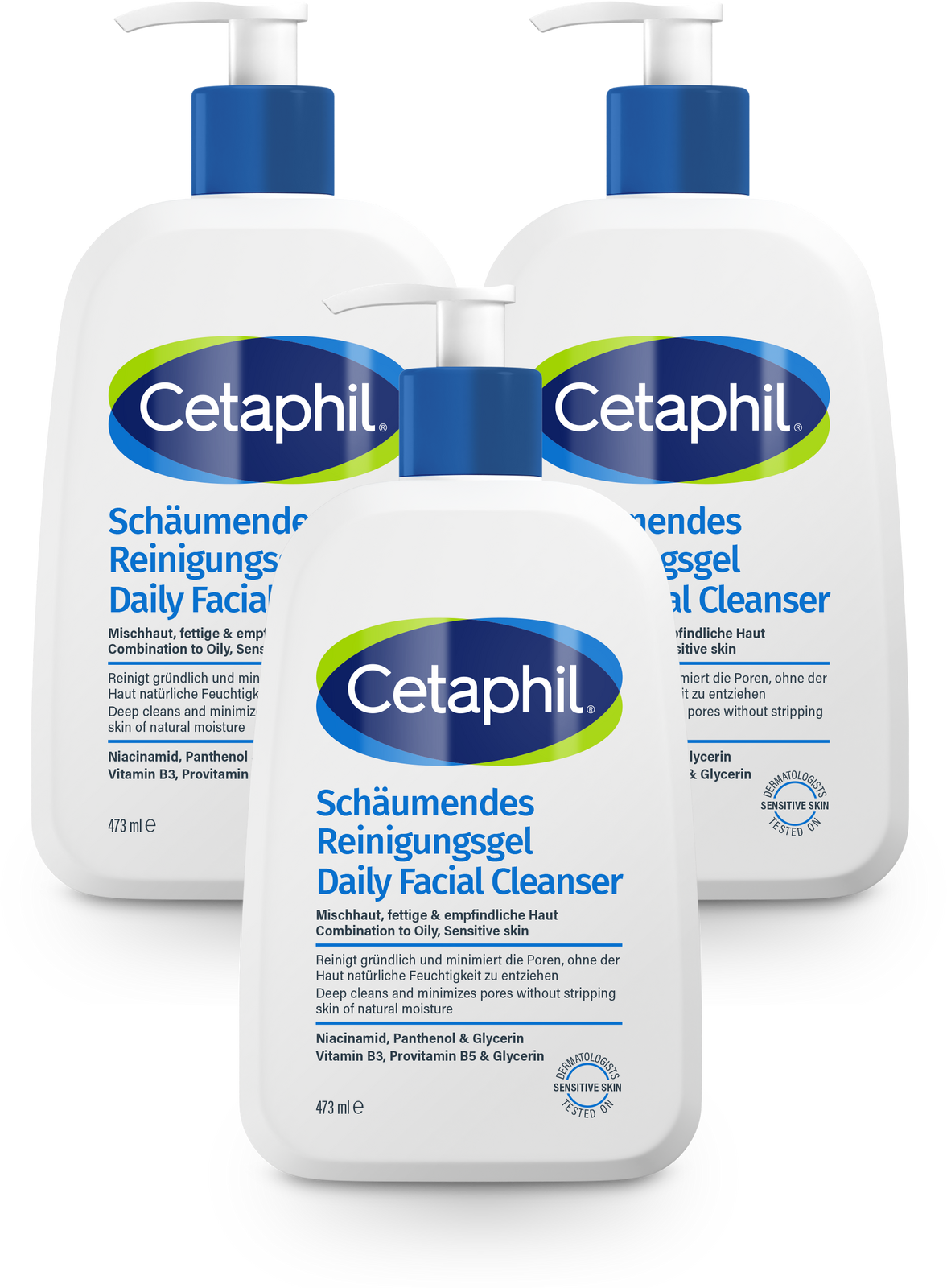 Cetaphil Daily Facial Cleanser Multiverpakking