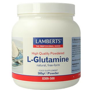 Lamberts L-glutamine Poeder 500GR Lamberts L-glutamine Poeder 500GR