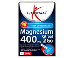 Lucovitaal Magnesium 400 mg 2Go Poedersticks 14ST