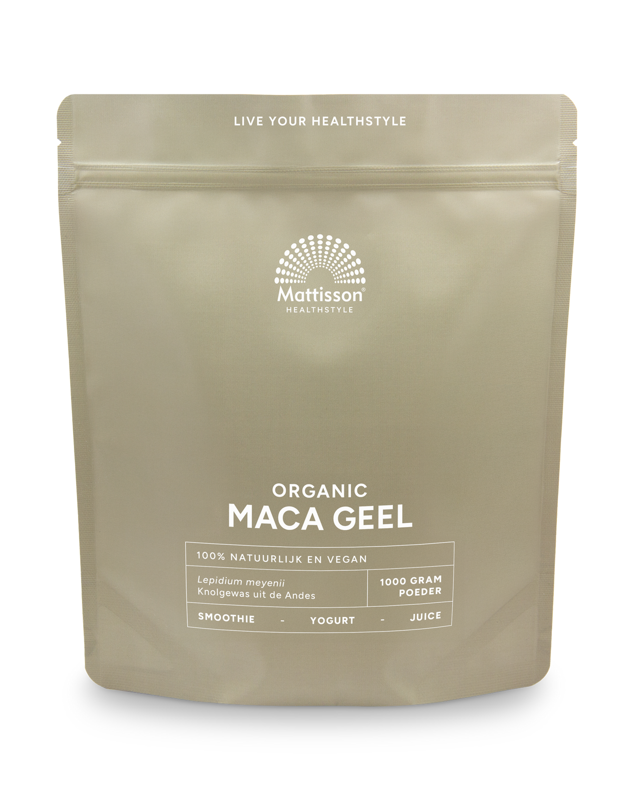 Mattisson HealthStyle Biologische Maca Poeder 1KG