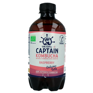 The GUTsy Captain Kombucha Raspberry 400ML