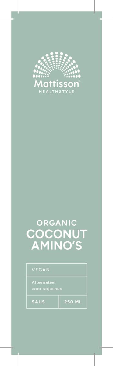 Mattisson Organic Coconut Amino's Bio afbeelding van document #1, label