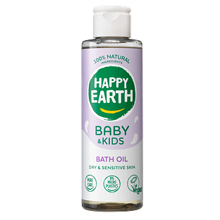 Happy Earth Baby & Kids Bath Oil 150ML
