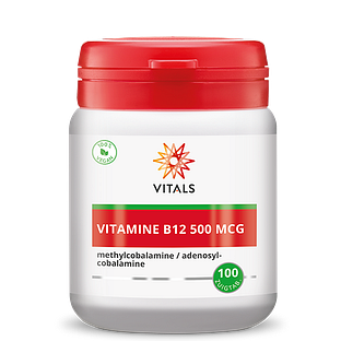 Vitals Vitamine B12 500mcg Zuigtabletten 100ZTB