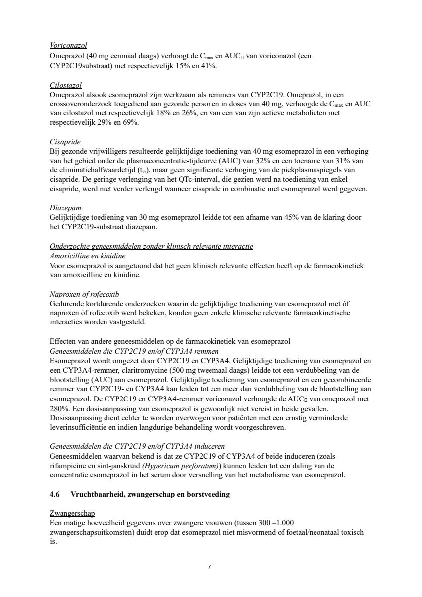 Control Tabletten 20mg Esomeprazo afbeelding van document #7, leaflet