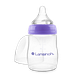 Lansinoh Natural Waves Drinkfles 1ST Melkfles met dop Lansinoh Natural Waves Drinkfles 1ST Melkfles met dop