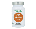 VitOrtho Bèta-Caroteen Natuurlijk 15mg Capsules 60VCP