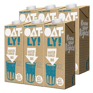 Oatly Havermelk Bio Voordeelverpakking 6x1LT