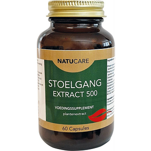 Natucare Stoelgang Extract 500 Capsules 60CP
