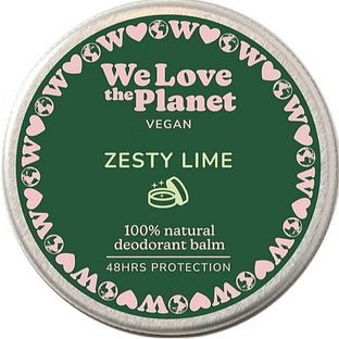 We Love The Planet Zesty Lime Deodorant Balm 35GR