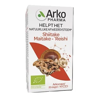 Arkocaps Shiitake Maitake Reishi Capsules 40CP