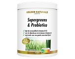 Golden Naturals Supergreens & Probiotica Poeder 300GR