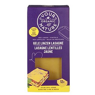 Your Organic Nature Gele Linzen Lasagne 250GR