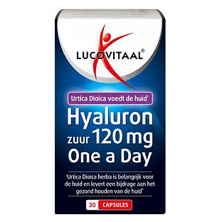 Lucovitaal Hyaluronzuur Droge Huid 120mg Capsules 30CP