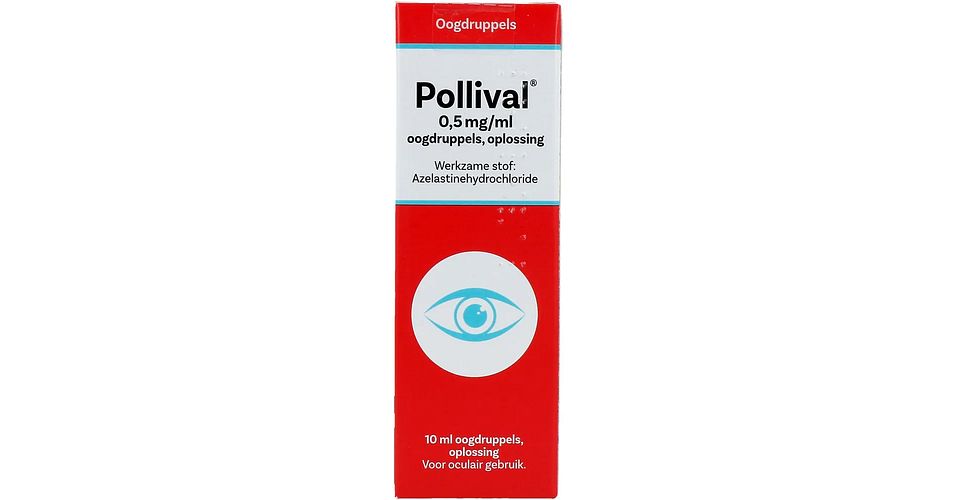 Pollivel Pollival 0,5mg/ml Oogdruppels (10ml) | Snelle verlichting bij ...