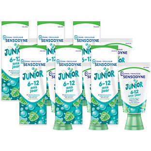 Sensodyne Junior 6-12 Jaar Tandpasta Multiverpakking 6x50ML