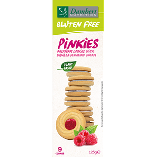 Damhert Gluten Free Pinkies Framboise 125GR Damhert Gluten Free Pinkies Framboise 125GR