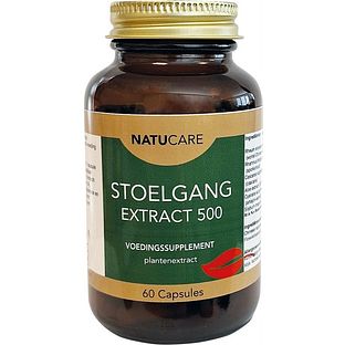 Natucare Stoelgang Extract 500 Capsules 60CP