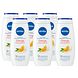 Nivea Orange & Avocado Oil Care Shower Multiverpakkingen 6x250ML Nivea Orange & Avocado Oil Care Shower Multiverpakkingen 6x250ML