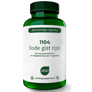 AOV 1104 Rode Gist Rijst Extract Vegacaps 90VCP