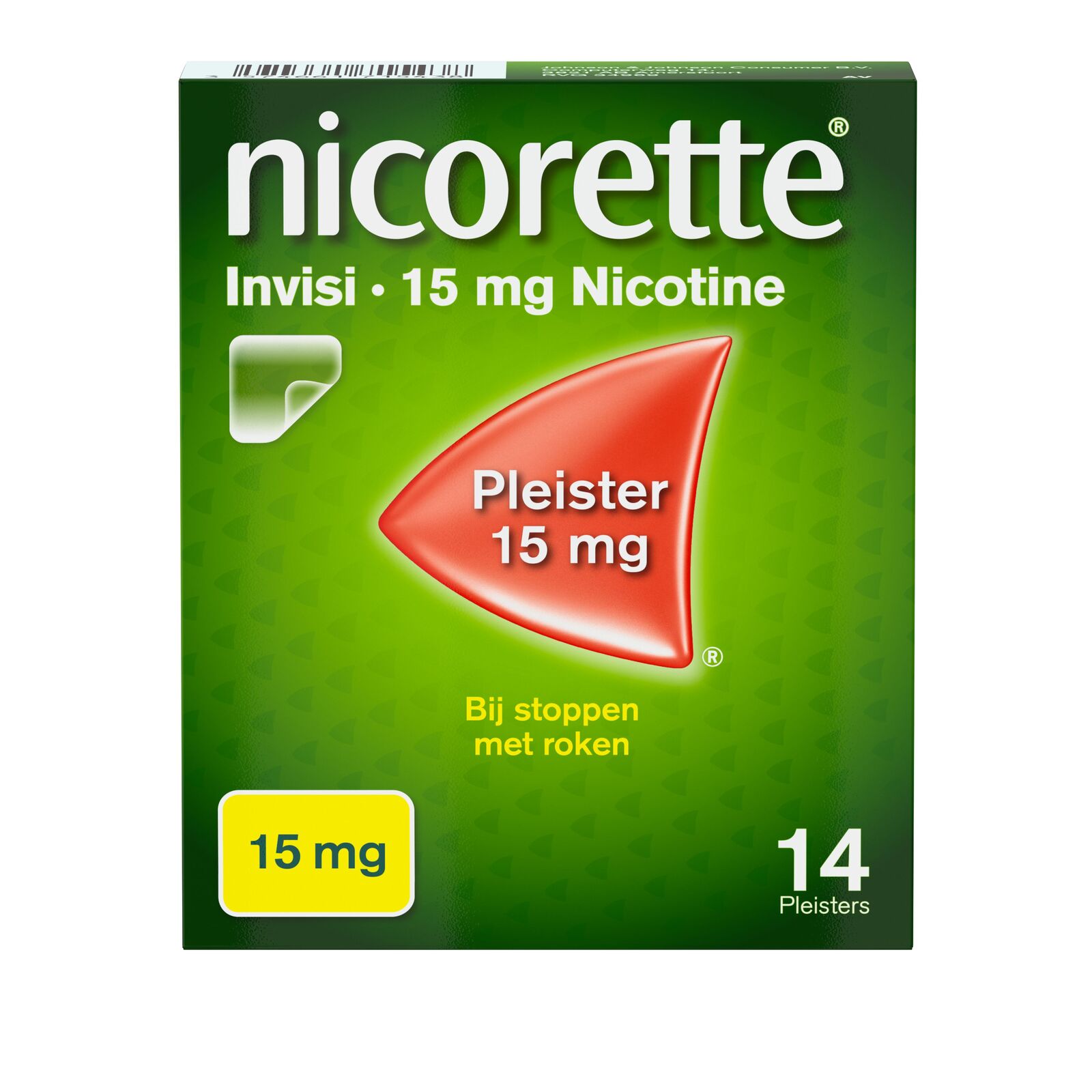 Nicorette Invisi 15 mg Nicotine Pleister afbeelding