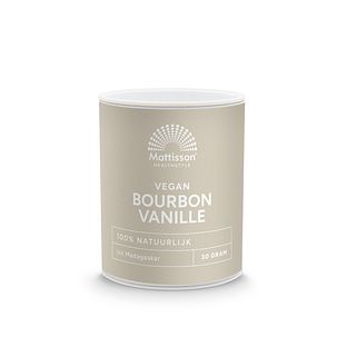 Mattisson HealthStyle Bourbon Vanille Poeder 30GR