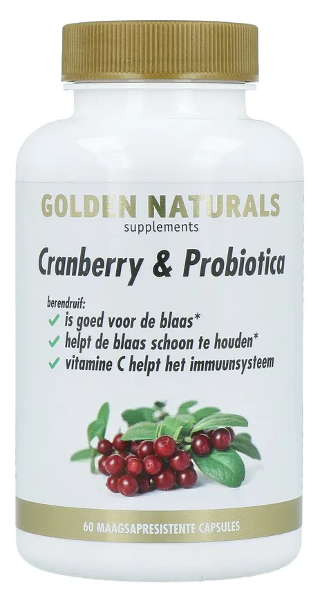 Golden Naturals Cranberry & Biotica Capsules 60VCP