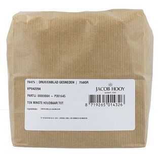 Jacob Hooy Druivenblad Gesneden 250GR