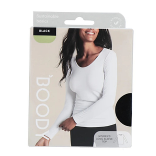 Boody Damestop Lange Mouw Zwart S 1ST Boody Damestop Lange Mouw Zwart S 1ST
