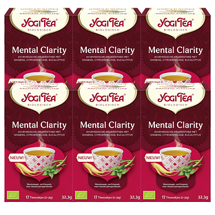 Yogi Tea Mental Clarity Voordeelverpakking 6x17ST