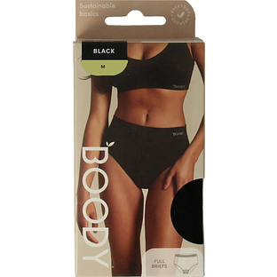 Boody Full Brief Taille Slip Zwart M 1ST