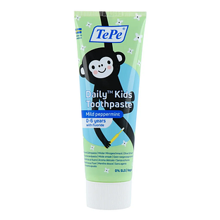 TePe Daily Kids Tandpasta 0-6 Jaar Mild Peppermint 75ML