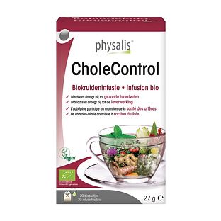 Physalis CholeControl Biokruideninfusie Zakjes 20ZK Physalis CholeControl Biokruideninfusie Zakjes 20ZK