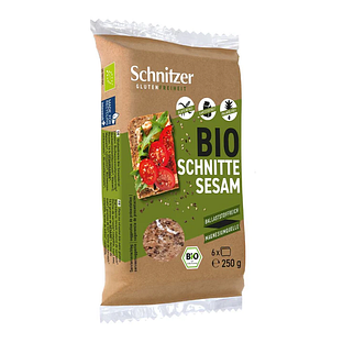 Schnitzer BIO Schnitte Sesam 250GR Schnitzer BIO Schnitte Sesam 250GR