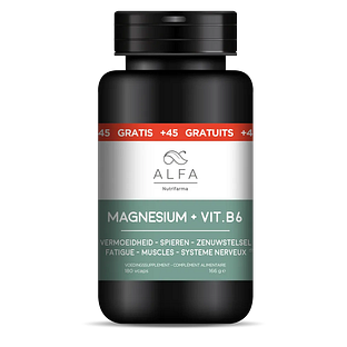 Alfa Magnesium & Vit B6 Capsules 180VCP