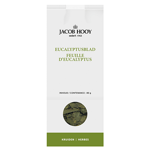 Jacob Hooy Eucalyptusblad Kruiden 80GR Jacob Hooy Eucalyptusblad Kruiden 80GR