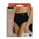 Boody Menstruatieondergoed Tailleslip Zwart Normaal/Hevig Maat M 1ST