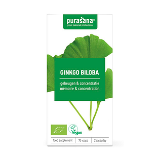 Purasana Ginkgo Biloba Capsules 70VCP