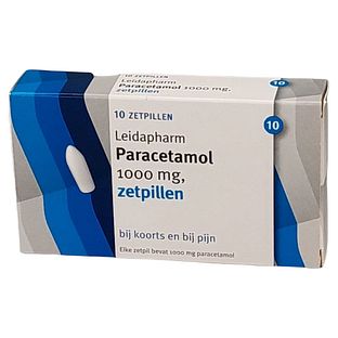 Leidapharm Paracetamol 1000mg Zetpil 10ST Leidapharm Paracetamol 1000mg Zetpil 10ST