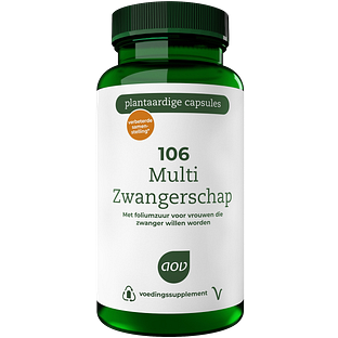 AOV 106 Multi Zwangerschap Vegacapsules 60VCP AOV 106 Multi Zwangerschap Vegacapsules 60VCP