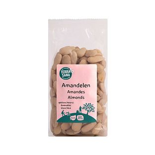TerraSana Amandelen Wit Bio 250GR TerraSana Amandelen Wit Bio 250GR
