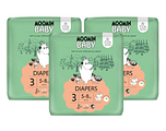 Moomin Baby Luier Maat 3 Midi 3x48ST
