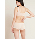 Boody Boyleg Damesslip Blush Small 1ST Achterkant model met slip