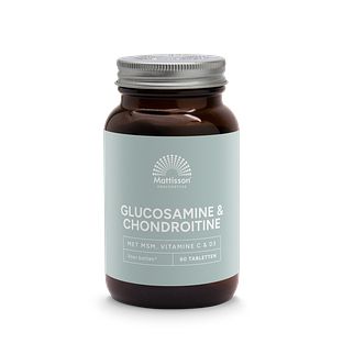 Mattisson HealthStyle Glucosamine Chondroïtine met MSM, Vitamine C & D3 60TB