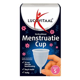 Lucovitaal Menstruatiecup Maat S 1ST