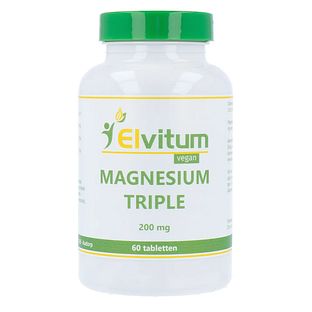 Elvitum Magnesium Triple 200mg Tabletten 60TB