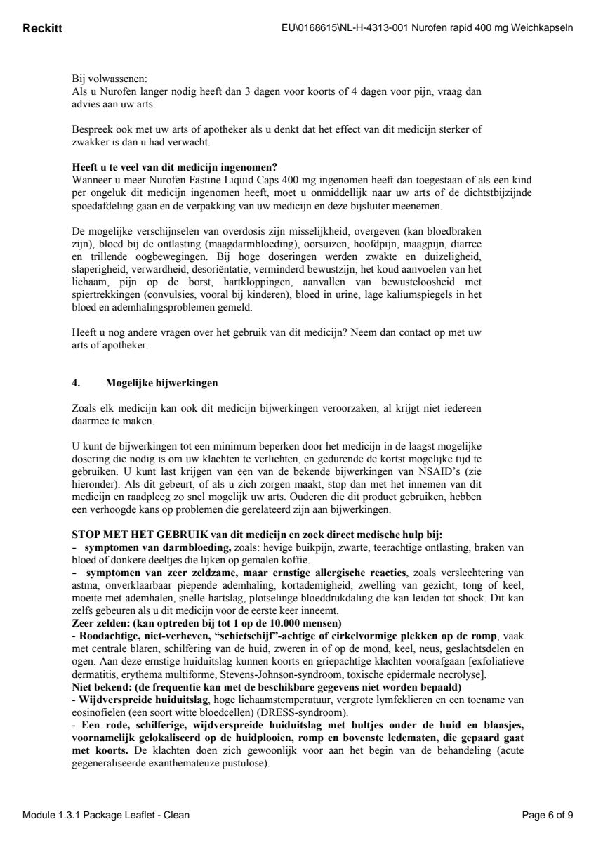 Fastine 400mg Capsules afbeelding van document #6, leaflet